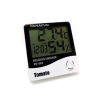 Relógio Termo Higrômetro PD003 Tomate - MKB