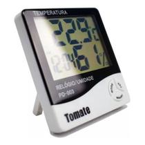 Relógio Termo Higrômetro PD003 Tomate