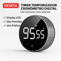Relógio Timer Temporizador Cronômetro Display Led Para Cozinha