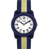 Relogio Timex Boys Time Machines TW7C05800 azul/amarelo