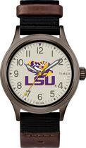 Relógio Timex Collegiate Clutch 40mm Masculino - LSU Tigers