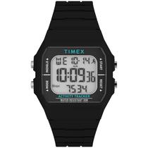 Relógio Timex Digital Contador de Passos Preto TW5M55600 Relógio Timex Digital Contador de Passos Preto TW5M55600