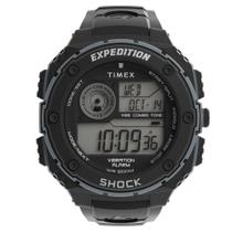 Relógio Timex Digital Expedition Vibe Shock Preto TW4B24300 Relógio Timex Digital Expedition Vibe Shock Preto TW4B24300
