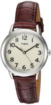 Relógio Timex Easy Reader 30mm - Mostrador Creme Prateado