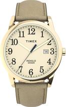 Relógio Timex Easy Reader 38mm - Pulseira de Couro Dourado Relógio Timex Easy Reader 38mm - Pulseira de Couro Dourado