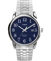 Relógio Timex Easy Reader Classic 38 mm prateado para homens