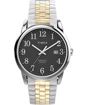 Relógio Timex Easy Reader Classic de 38 mm em dois tons para homens