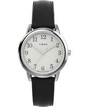 Relógio Timex Easy Reader, estojo feminino de 30 mm, pulseira preta Relógio Timex Easy Reader, estojo feminino de 30 mm, pulseira preta