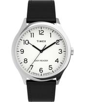 Relógio Timex Easy Reader Gen1 TW2U22100 Pulseira de couro de 40 mm