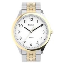 Relógio Timex Easy Reader Prata e Dourado TW2U40000