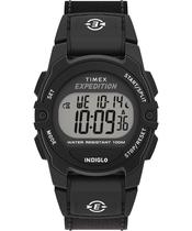 Relógio Timex Expedition CAT - Unissex 33mm com Pulseira Preta