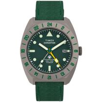 Relógio Timex Expedition Pioneer Titanium Automatic GMT TW2Y63400