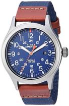 Relógio Timex Expedition Scout para homens, estojo de 40 mm, cinza