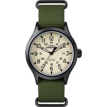 Relógio Timex Expedition Scout para homens, estojo preto de 40 mm