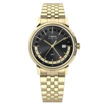 Relógio Timex Marlin Quartz GMT TW2Y47700 Dourado