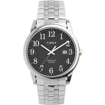 Relógio Timex Masculino Ref: Tw2v40200 Mola Prateado Easy Reader