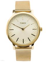 Relógio Timex Metropolitan Skyline TW2R36100 feminino 34 mm