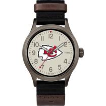 Relógio Timex NFL Clutch Kansas City Chiefs Masculino Relógio Timex NFL Clutch Kansas City Chiefs Masculino