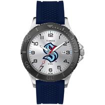 Relógio Timex NHL Gamer 42mm - Edição Seattle Kraken