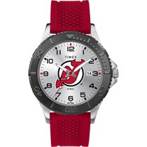 Relógio Timex NHL New Jersey Devils para Homens Relógio Timex NHL New Jersey Devils para Homens