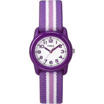 Relógio Timex Time Machines Kids em tecido elástico roxo de 29 mm