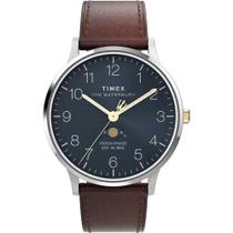 Relógio Timex Waterbury Classic Moon Phase 40mm Masculino