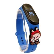 Relógio Touch Infantil Led Colecionável 6 Labubu_Az - SMACTUDO