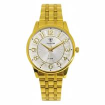 Relógio Tuguir Feminino Ref: Tg30422 Casual Dourado Relógio Tuguir Feminino Ref: Tg30422 Casual Dourado