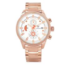 Relógio Tuguir Masculino Cronógrafo TG3121 Rose Ref TG30134