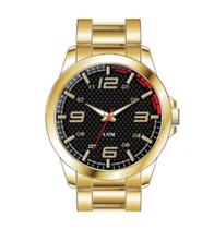 Relógio Tuguir Masculino Infinity 9166D Dourado - TGI37006 Relógio Tuguir Masculino Infinity 9166D Dourado - TGI37006
