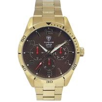 Relógio Tuguir Masculino Infinity TGI37059 Dourado Relógio Tuguir Masculino Infinity TGI37059 Dourado