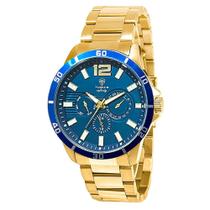Relógio Tuguir Masculino Ref: 6116c Tgi37039 Multifunção Aço Dourado Relógio Tuguir Masculino Ref: 6116c Tgi37039 Multifunção Aço Dourado
