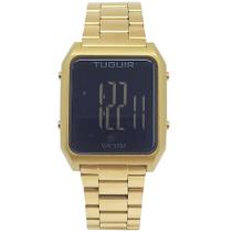 Relógio Tuguir Masculino Ref: Tg30328 Digital Retangular Dourado Relógio Tuguir Masculino Ref: Tg30328 Digital Retangular Dourado