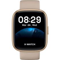 Relógio Un X-Watch Prisma Troca Pulseira Original Dourado XSWUQPI011A Pulseira Silicone Bege X Watch Relógio Un X-Watch Prisma Troca Pulseira Original Dourado XSWUQPI011A Pulseira Silicone Bege X Watch