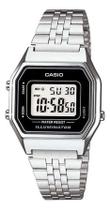 Relógio Unissex Casio Digital La680wa-1df-sc Prata