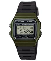 Relógio Unissex Casio Vintage F91Wm 3Adf Verde Digital