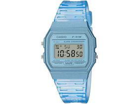 Relógio Unissex Digital Casio Standard - F-91WS-2DF Azul
