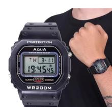 Relógio Unissex Digital Esportivo Aqua a Prova D água