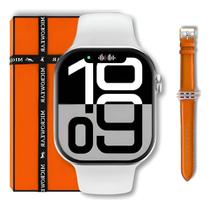 Relógio Unissex Kit 2 Pulseiras Bluetooth Compatível Android IOS