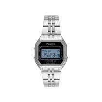 Relógio Unissex Mondaine Digital Vintage Prateado 30m 32867M0MVNE4 Relógio Unissex Mondaine Digital Vintage Prateado 30m 32867M0MVNE4