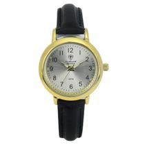 Relógio Unissex Tuguir Analógico Imperium TG30493 Prata e Dourado e Preto