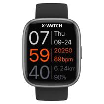 Relógio Unissex X-Watch Inteligente Preto XSWUQPI005A PXPX