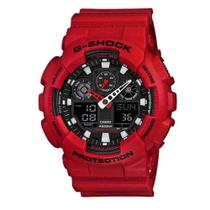 Relógio Vermelho Masculino G-Shock GA-100B-4ADR