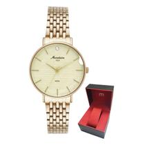Relógio Vintage Mondaine Feminino Original de Pulso Resisten