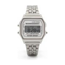 Relógio Vintage WR Unissex à Prova dÁgua Design Digital Casual Estiloso, Minimalista para Todos