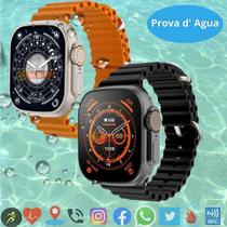 Relógio W68 Ultra Plus 100% Prova D'Água Faz Recebe Ligação - Santiago Eletro Relógio W68 Ultra Plus 100% Prova D'Água Faz Recebe Ligação - Santiago Eletro