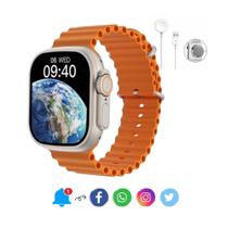 Relógio W68 Ultra Smartwatch Microwear 49mm Lançamento Recebe Notificações e Faz Chamadas Relógio W68 Ultra Smartwatch Microwear 49mm Lançamento Recebe Notificações e Faz Chamadas