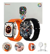Relógio W69+ Ultra Plus 49mm Vida Saudável com Módulos Esportivos e NFC