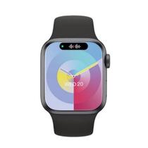 Relógio Watch 10 Wearmax OS W99+ Plus super Amoled prova d'água NFC assistente inteligencia artificial chat GPT Smartwat
