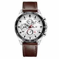 Relógio Wokex Masculino de Quartzo - Impermeável com Data - 42mm